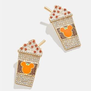 Bauble Bar Pumpkin Spice Latte Mickey Halloween Earrings